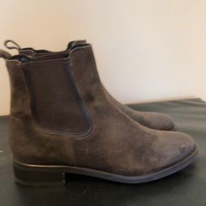 Thursday Boot Company Brown Suede Chelsea Boots